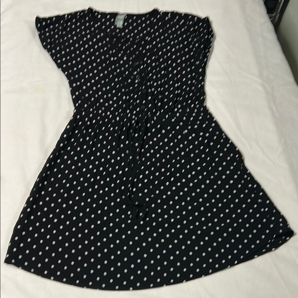 Polka Dot Midi Dress